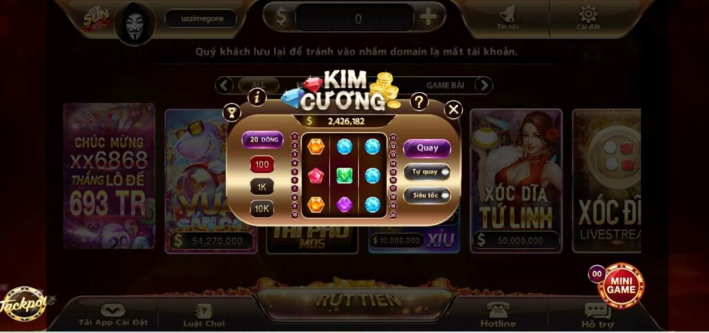 Luật và cách chơi game xếp kim cương tại link tải Sunwin