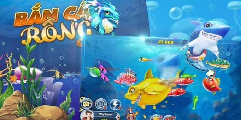 Tập trung ngắm bắn mục tiêu khác khi bắn cá rồng