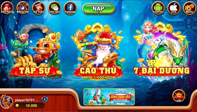 Chiến thuật chơi vua săn cá chuẩn nhất tại link tải Sunwin