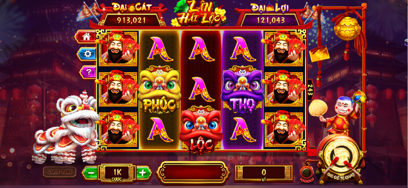Khám phá chi tiết luật chơi slot game lân hái lộc
